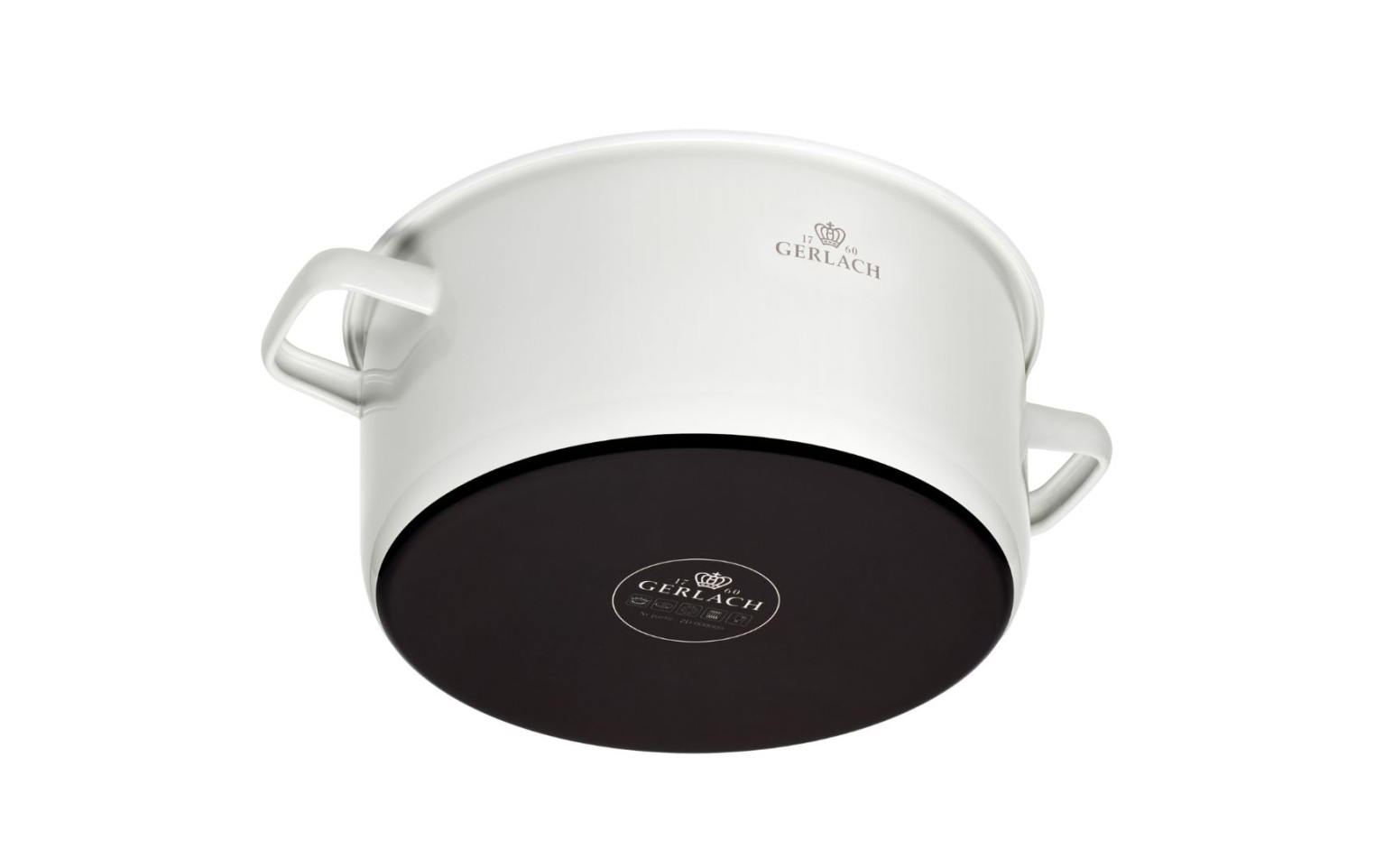 Zestaw kuchenny NATUR biały + Zestaw 2x patelnia AMBIENTE THERMOCOAT 24/28 cm