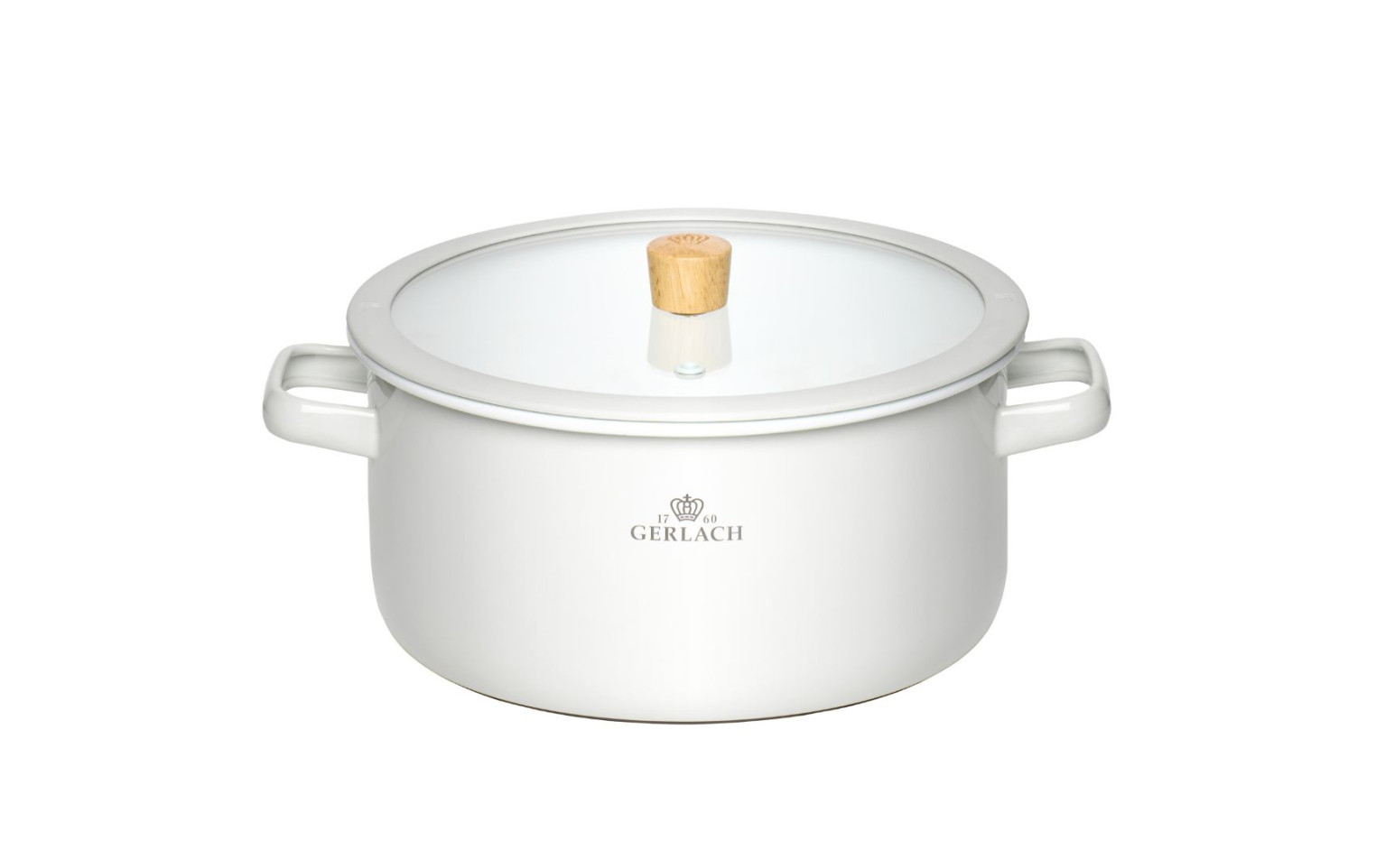 Zestaw kuchenny NATUR biały + Zestaw 2x patelnia AMBIENTE THERMOCOAT 24/28 cm