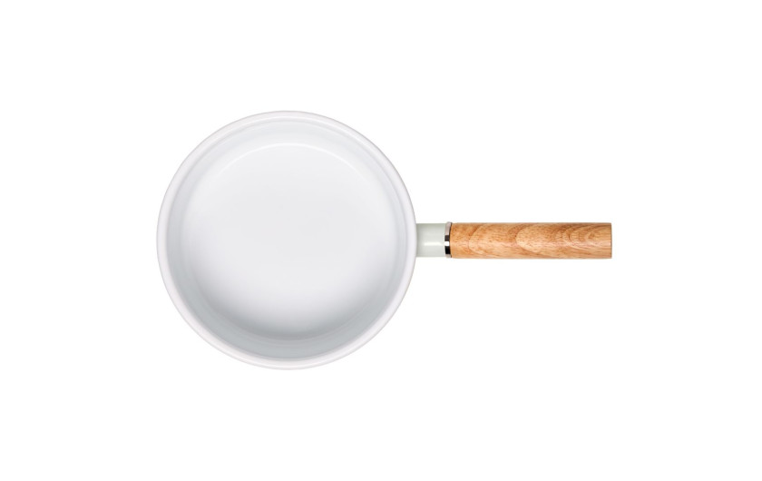 Zestaw kuchenny NATUR biały + Zestaw 2x patelnia AMBIENTE THERMOCOAT 24/28 cm