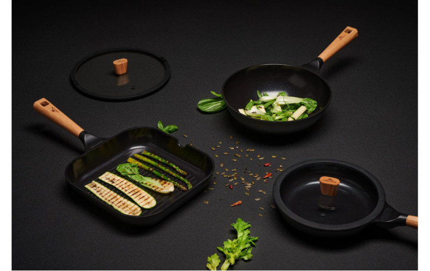 OUTLET - Wok aluminiowy NATUR EVO 28 cm