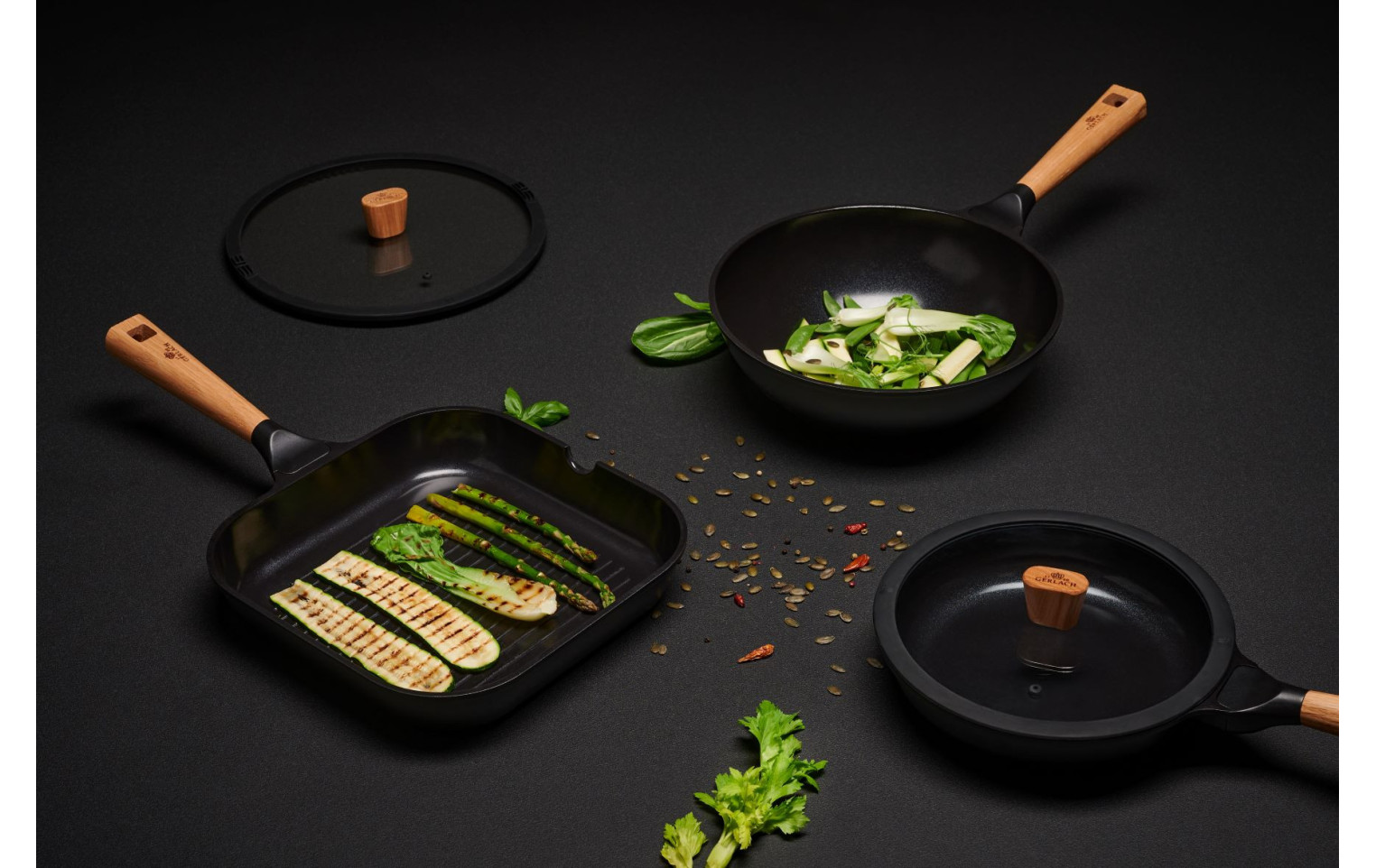 OUTLET - Wok aluminiowy NATUR EVO 28 cm