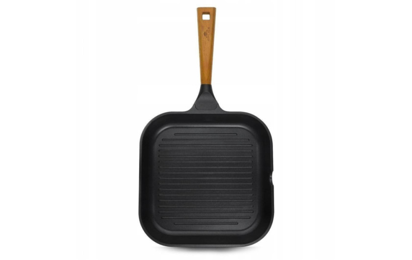 OUTLET - Patelnia aluminiowa grillowa NATUR EVO 24 cm