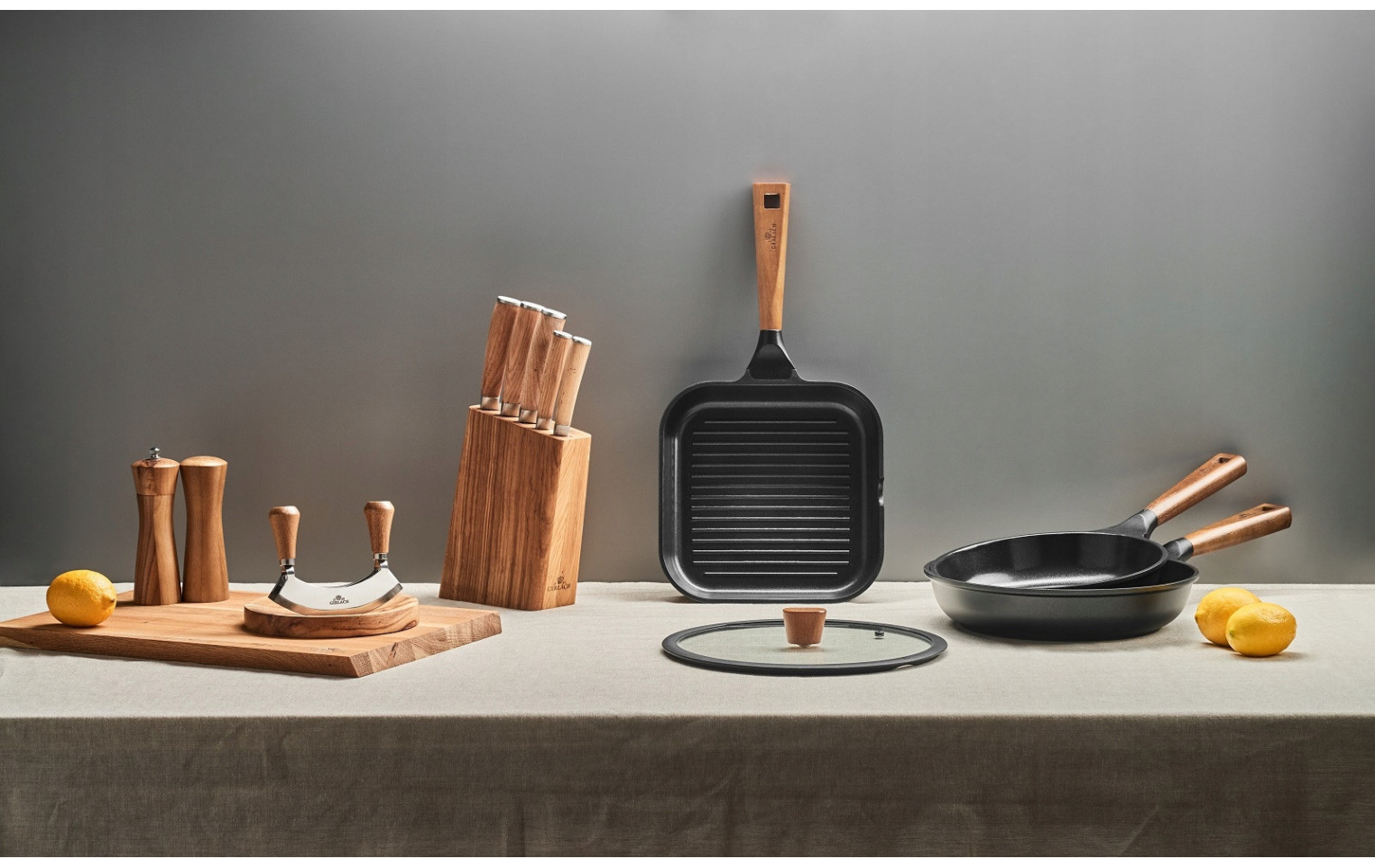 OUTLET - Patelnia aluminiowa grillowa NATUR EVO 24 cm