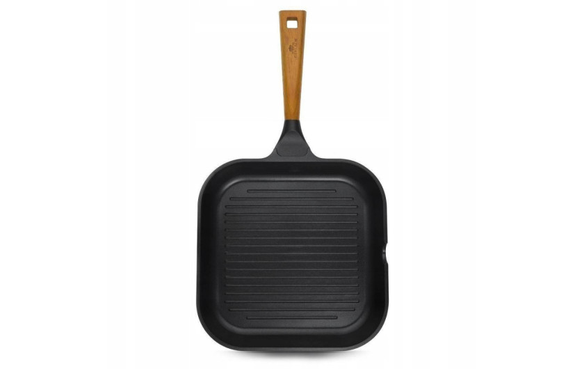 OUTLET - Patelnia aluminiowa grillowa NATUR EVO 24 cm