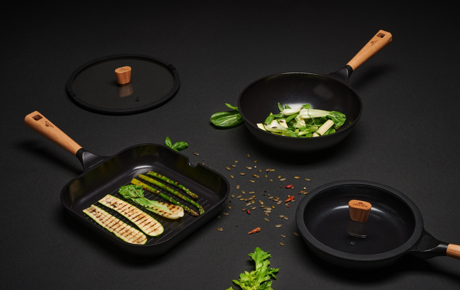 OUTLET - Patelnia aluminiowa NATUR EVO 28 cm