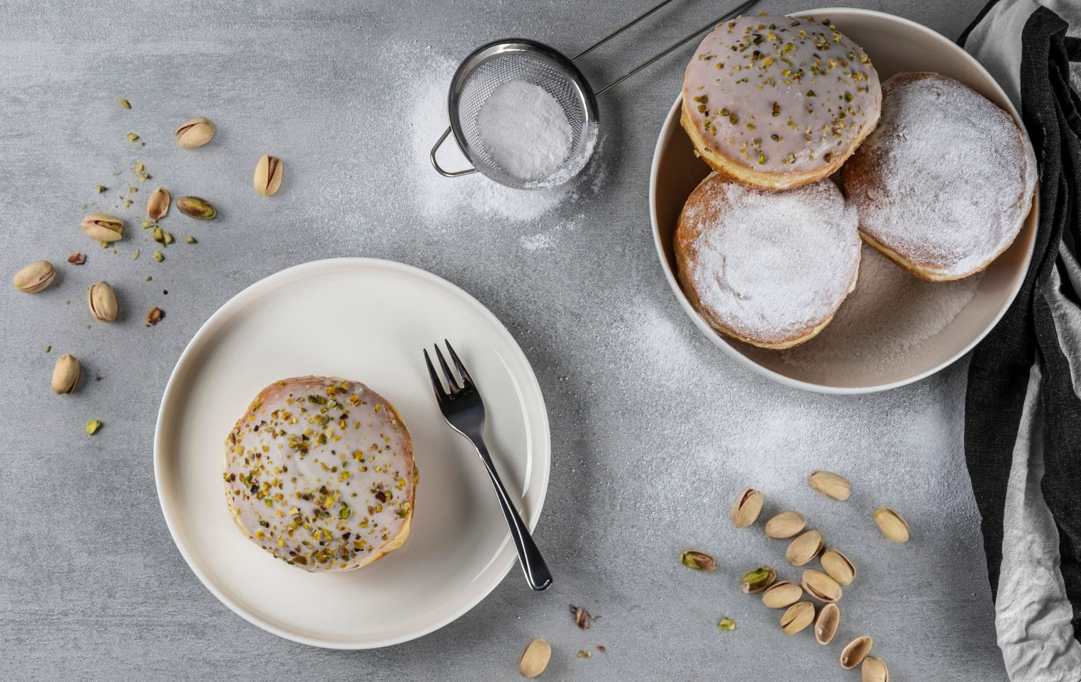 FLOW NEW Komplet talerzy obiadowych 18el./6os.