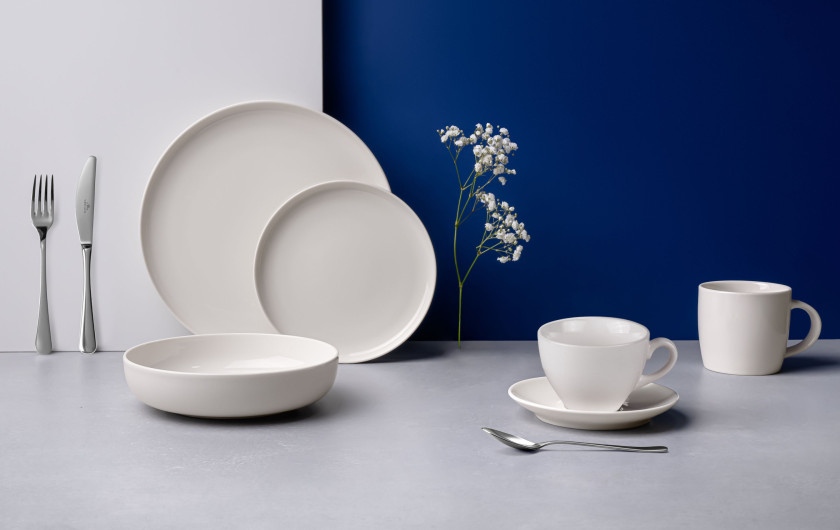 FLOW NEW komplet filiżanek ze spodkami 12el./6os.