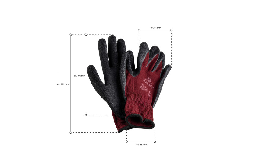 Nożyce do ziół ASSIST + Nożyczki do kwiatów ASSIST + Rękawiczki ogrodowe damskie ASSIST