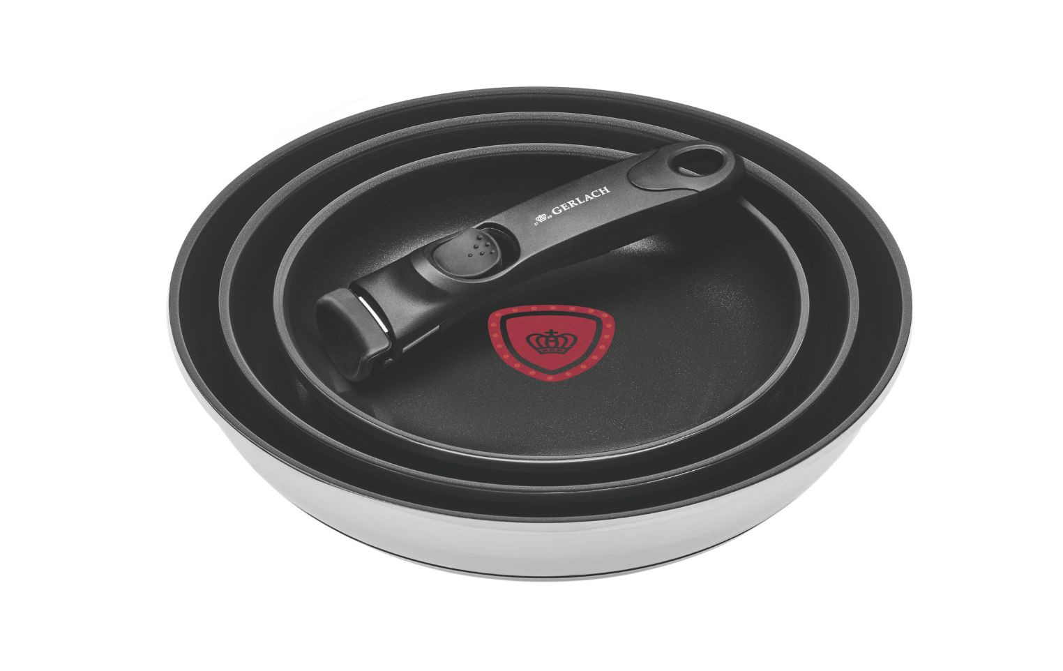 Zestaw patelni SMART STEEL THERMOCOAT 20/24/28cm