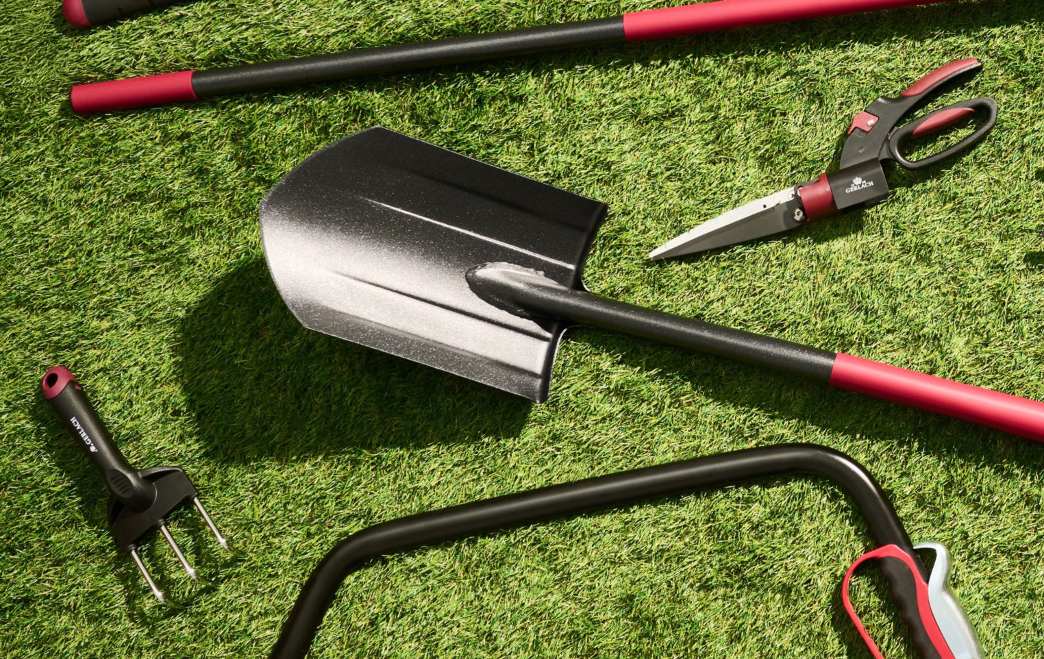 Szpadel prosty ASSIST + Szpadel ostry ASSIST + Grabie ASSIST