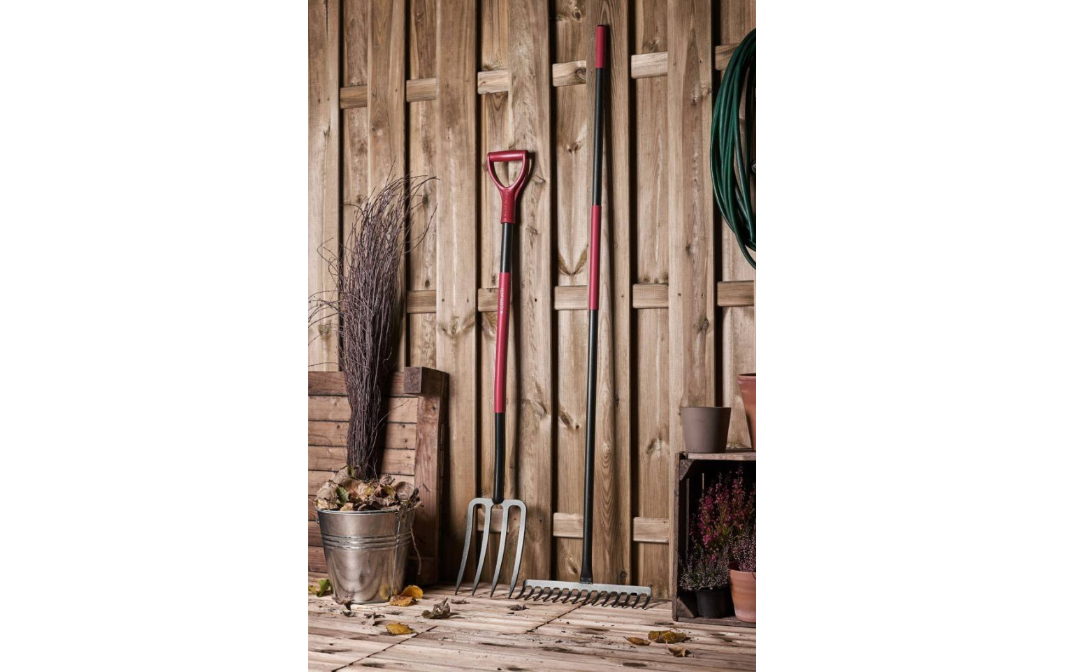 Szpadel prosty ASSIST + Szpadel ostry ASSIST + Grabie ASSIST