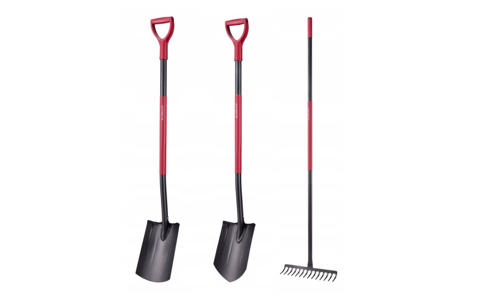 Szpadel prosty ASSIST + Szpadel ostry ASSIST + Grabie ASSIST