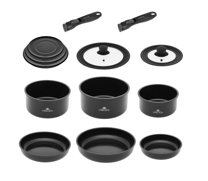 Zestaw naczyń 13 el. SMART