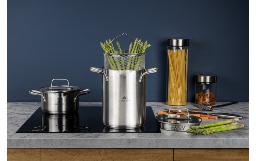 Garnek wysoki z sitkiem 3w1 AMBIENTE