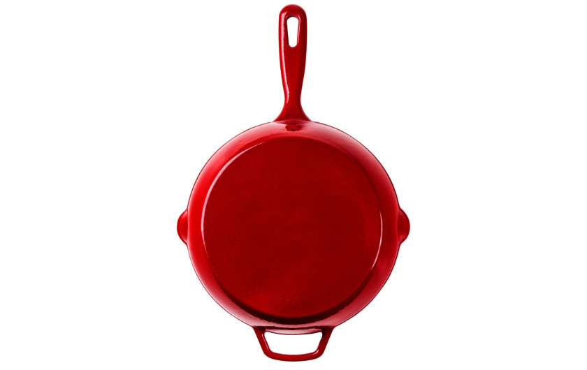 Patelnia żeliwna 28 cm NATUR IRON bordowy