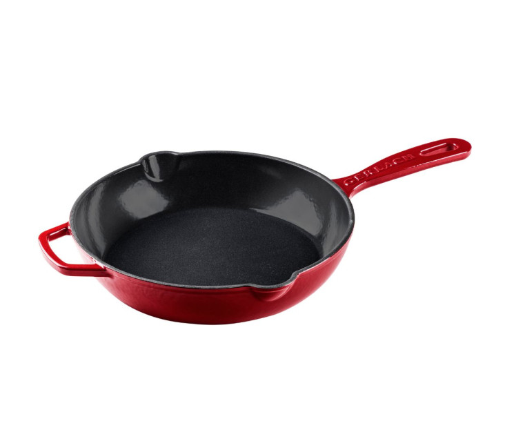 Patelnia żeliwna 28 cm NATUR IRON bordowy