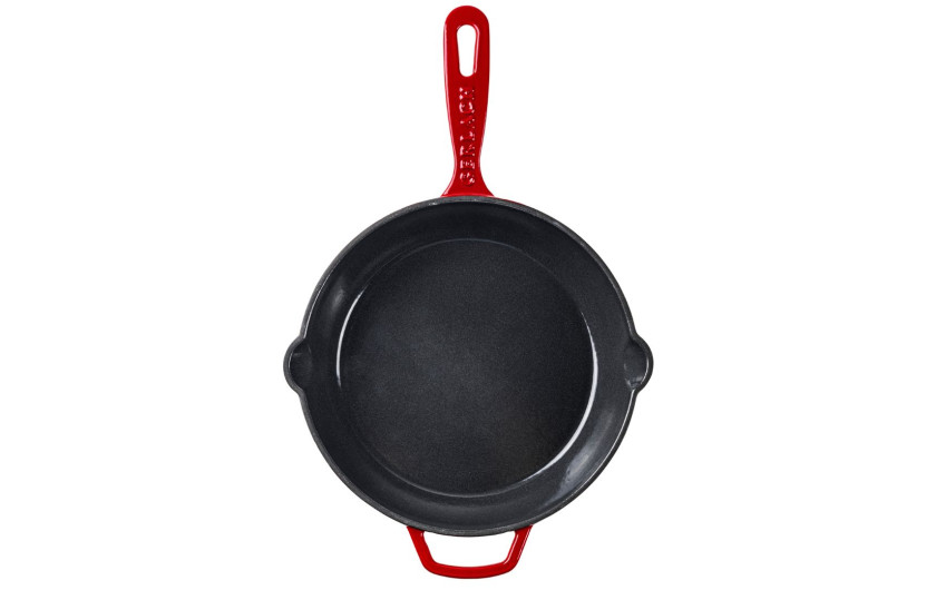 Patelnia żeliwna 28 cm NATUR IRON bordowy