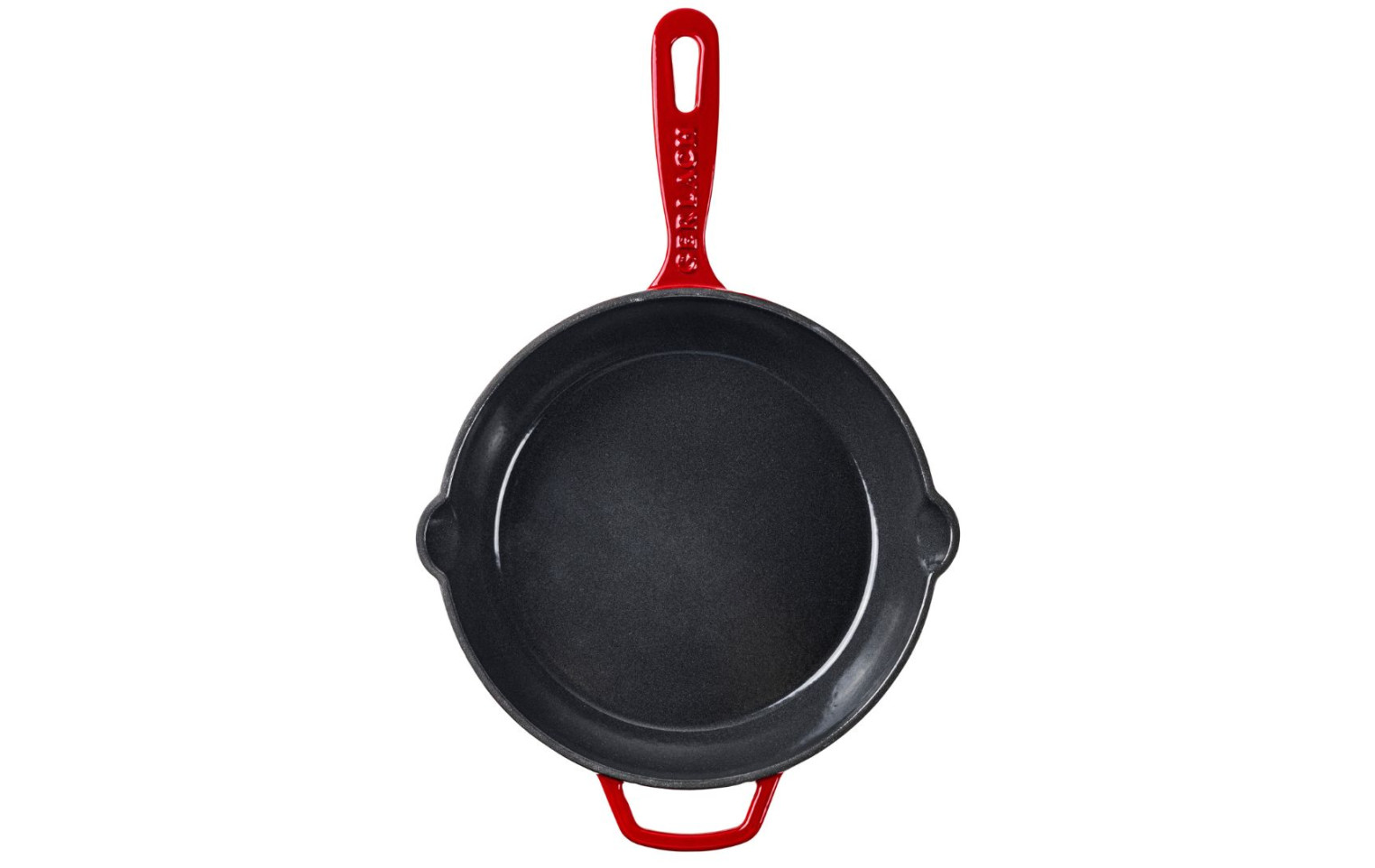 Patelnia żeliwna 28 cm NATUR IRON bordowy