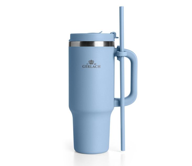Kubek termiczny SMART 0,9 L błękitny