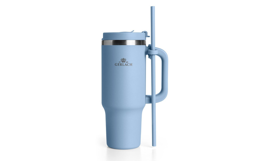 Kubek termiczny SMART 0,9 L błękitny