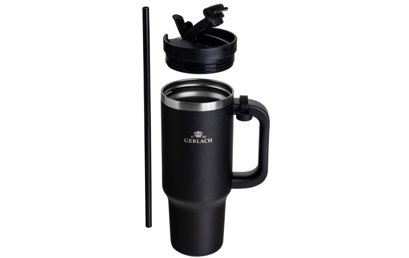 Kubek termiczny SMART 0,9 L czarny