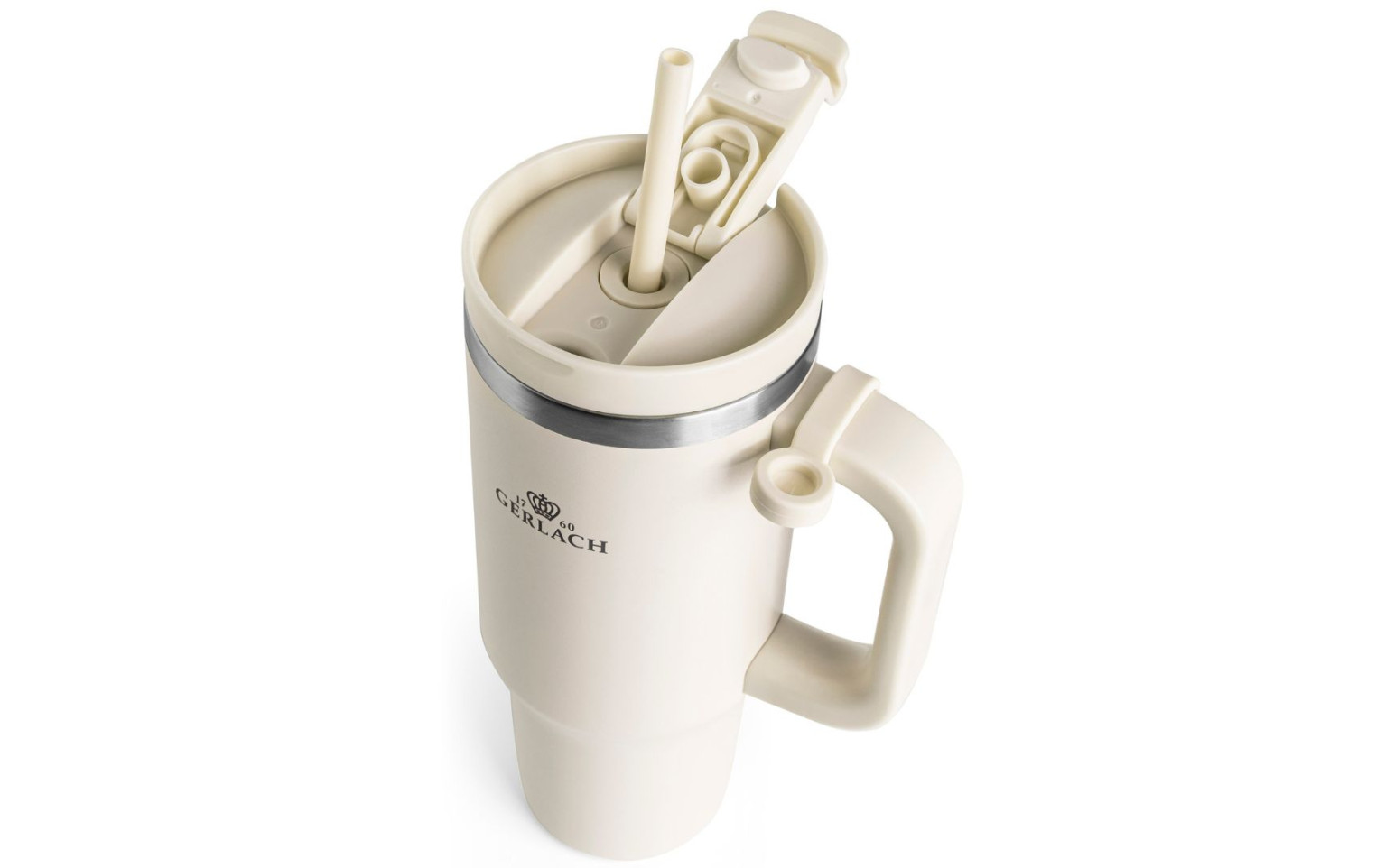 Kubek termiczny SMART 0,9 L kremowy