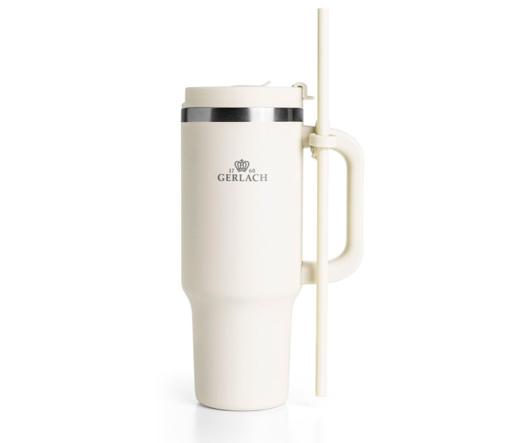 Kubek termiczny SMART 0,9 L kremowy