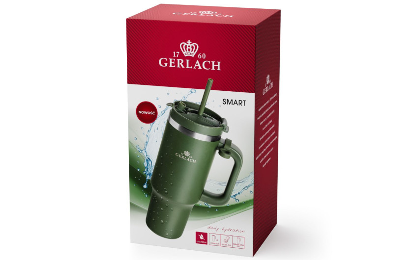 Kubek termiczny SMART 0,9 L khaki