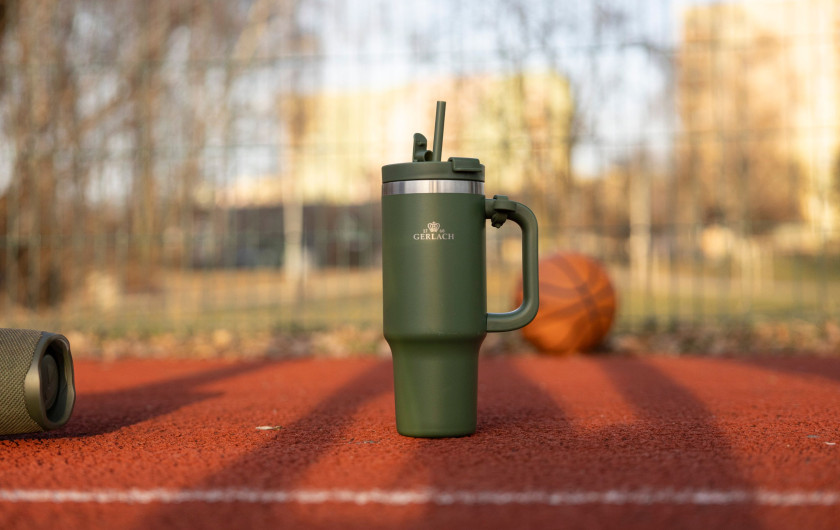 Kubek termiczny SMART 0,9 L khaki