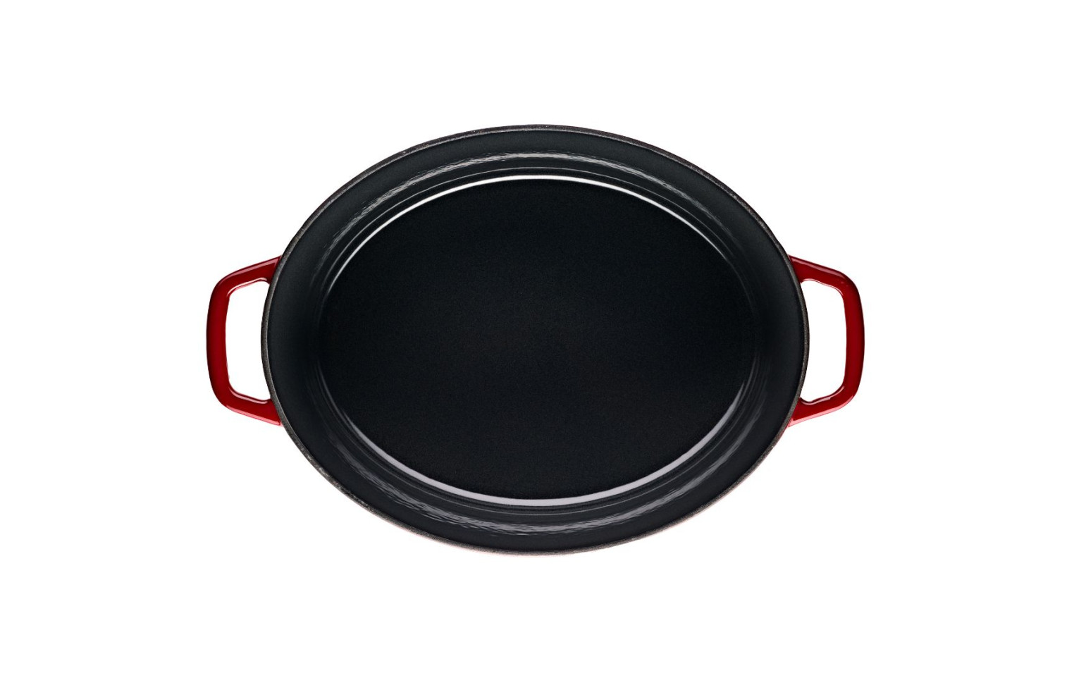 NATUR IRON zestaw bordowy 4el.: Brytfanna żeliwna 5,5l + Garnek żeliwny 3l + Garnek żeliwny 5l + Patelnia żeliwna 28 cm