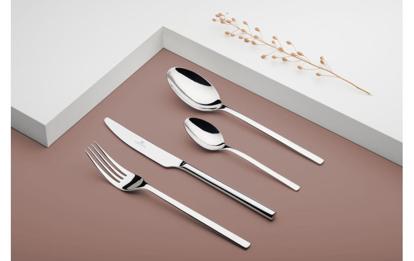 Zestaw sztućców 36 szt. MODERN sztućce + łyżeczki do latte + widelczyki do ciasta