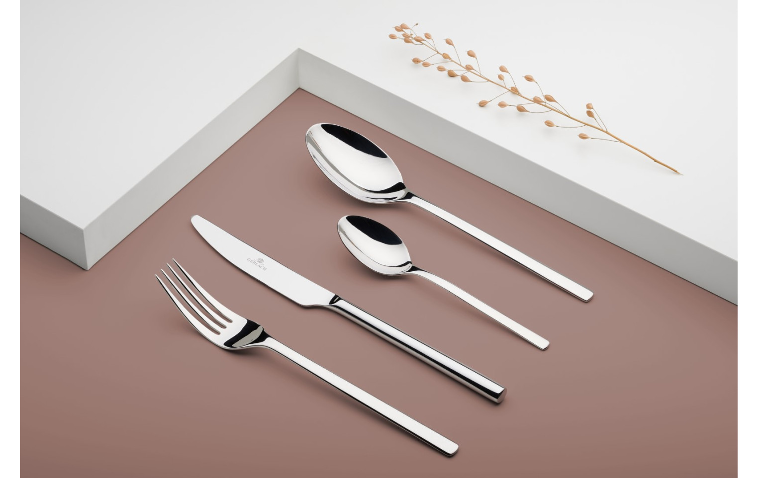 Zestaw sztućców 36 szt. MODERN sztućce + łyżeczki do latte + widelczyki do ciasta