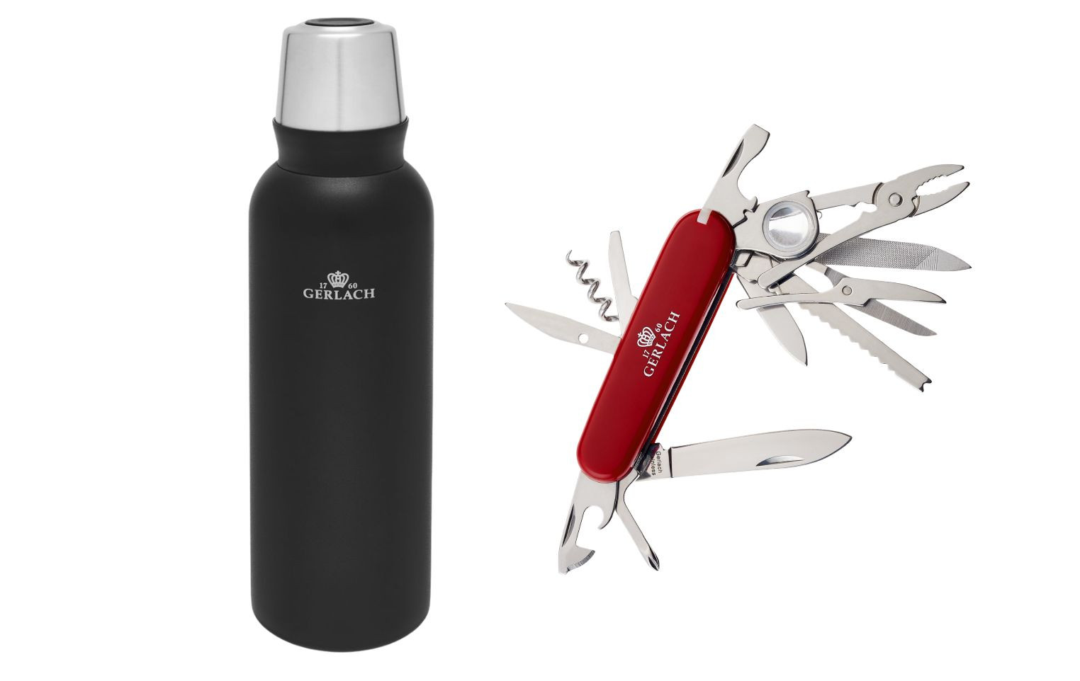Zestaw outdoor termos ASSIST 1.0l + scyzoryk ASSIST 20 funkcyjny