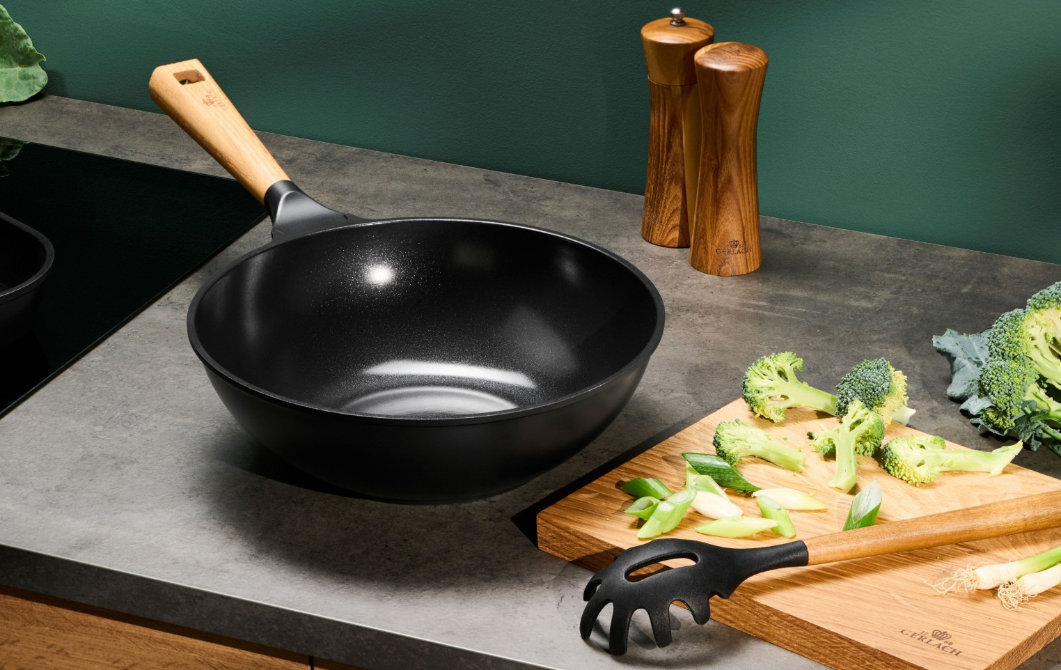 OUTLET Patelnia Wok NATUR 28cm