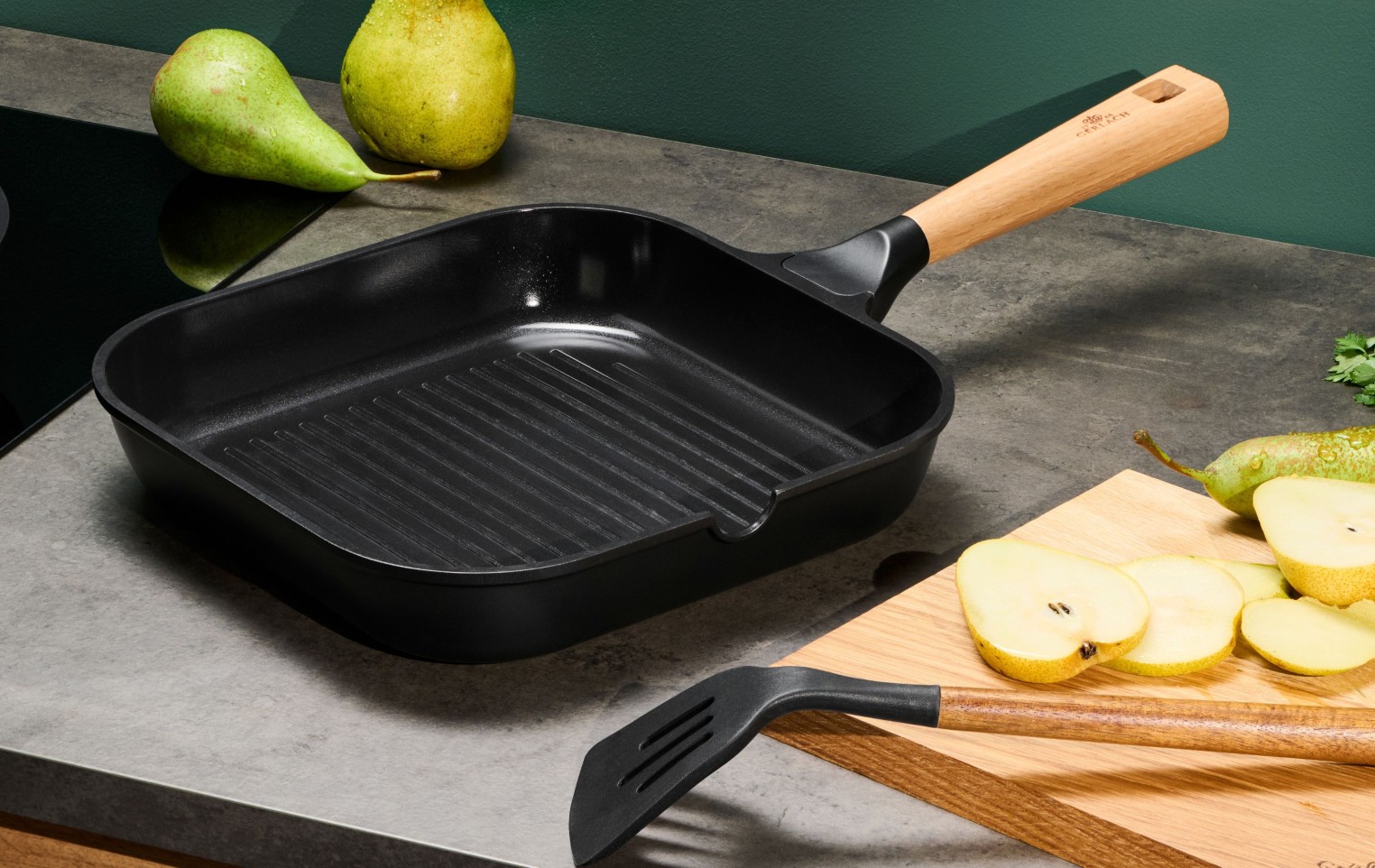 OUTLET Patelnia grillowa NATUR 24cm