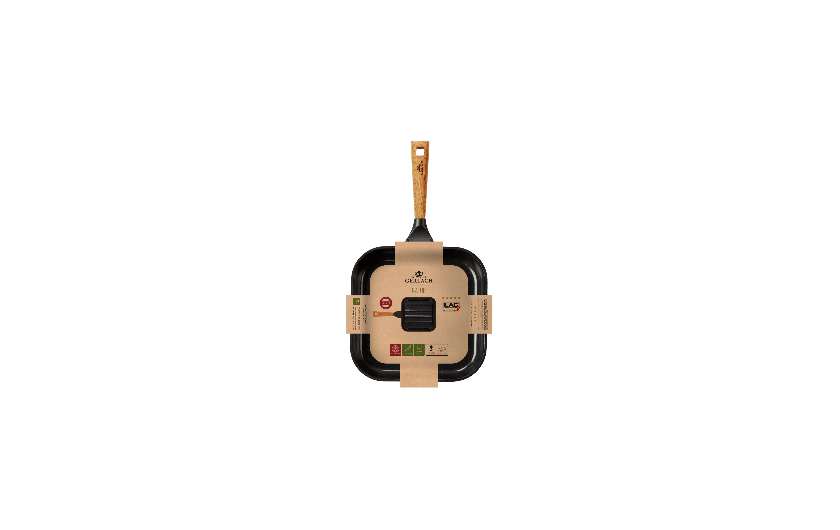 OUTLET Patelnia grillowa NATUR 24cm