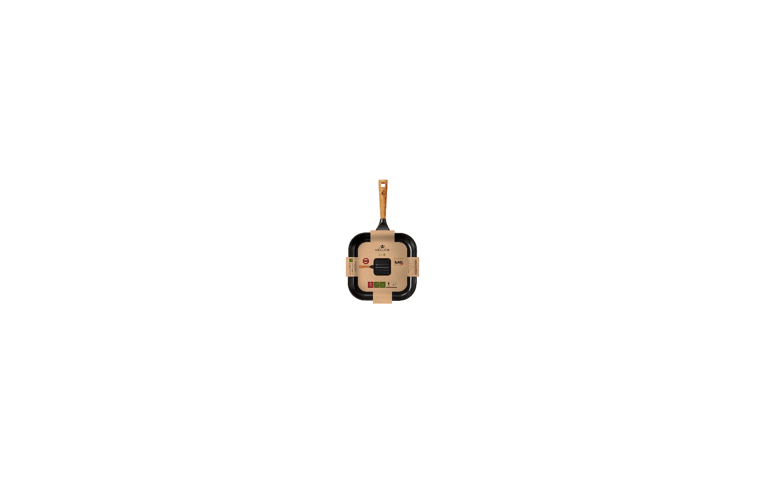 OUTLET Patelnia grillowa NATUR 24cm
