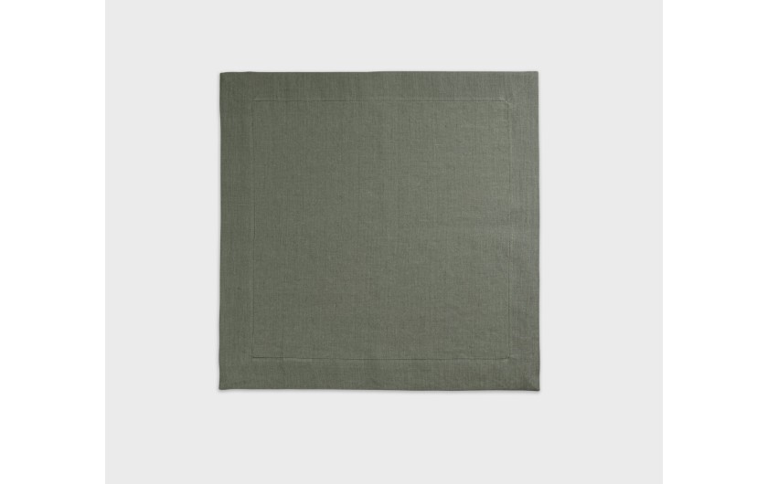 Lniane serwety 2 szt. NATUR oliwkowy 40x40cm