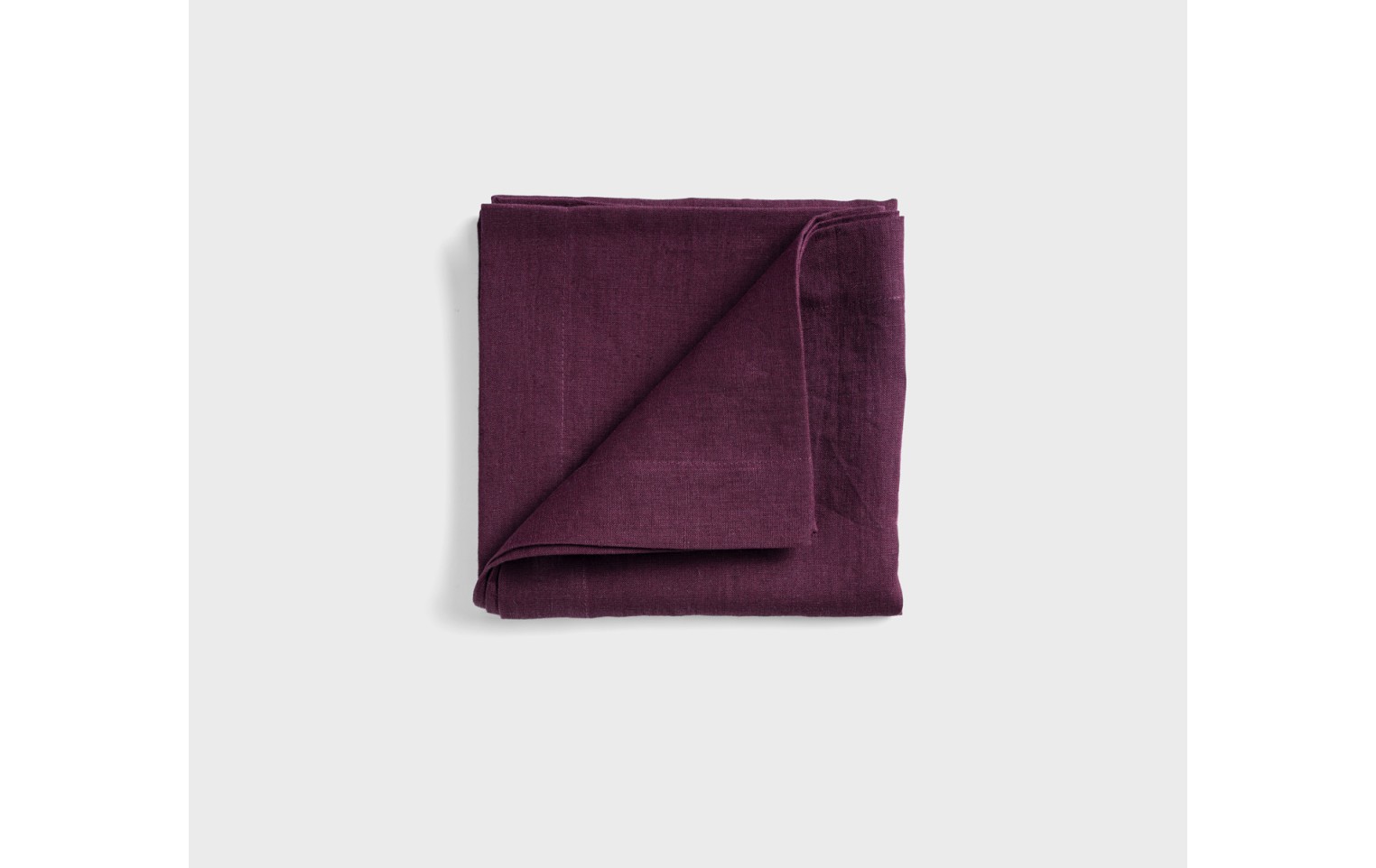 Lniany bieżnik PRESTIGE bordowy 40x160cm