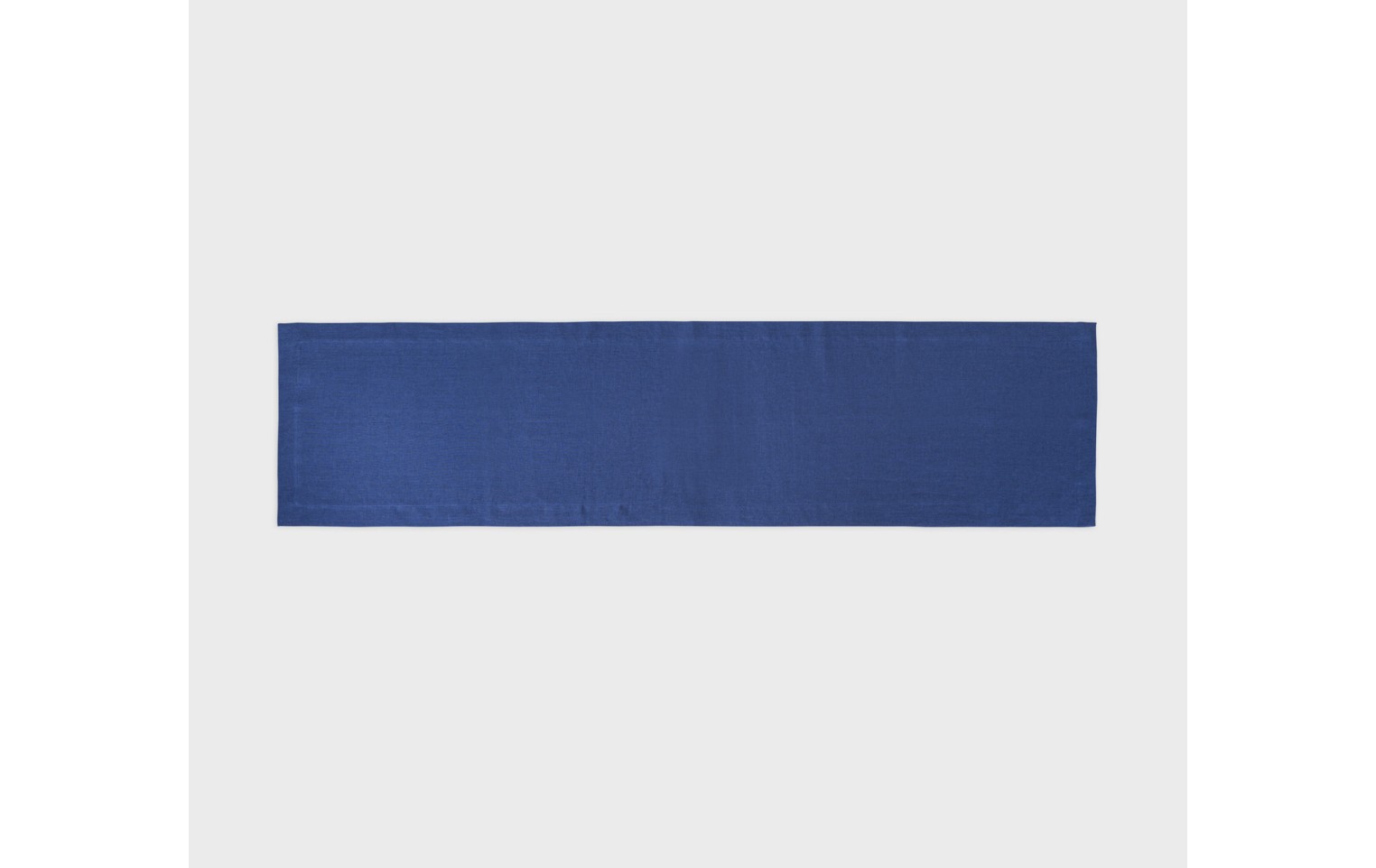 Lniany bieżnik PRESTIGE granatowy 40x160cm
