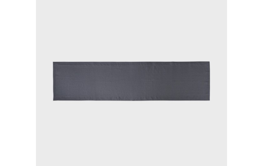 Lniany bieżnik PRESTIGE szary 40x160cm