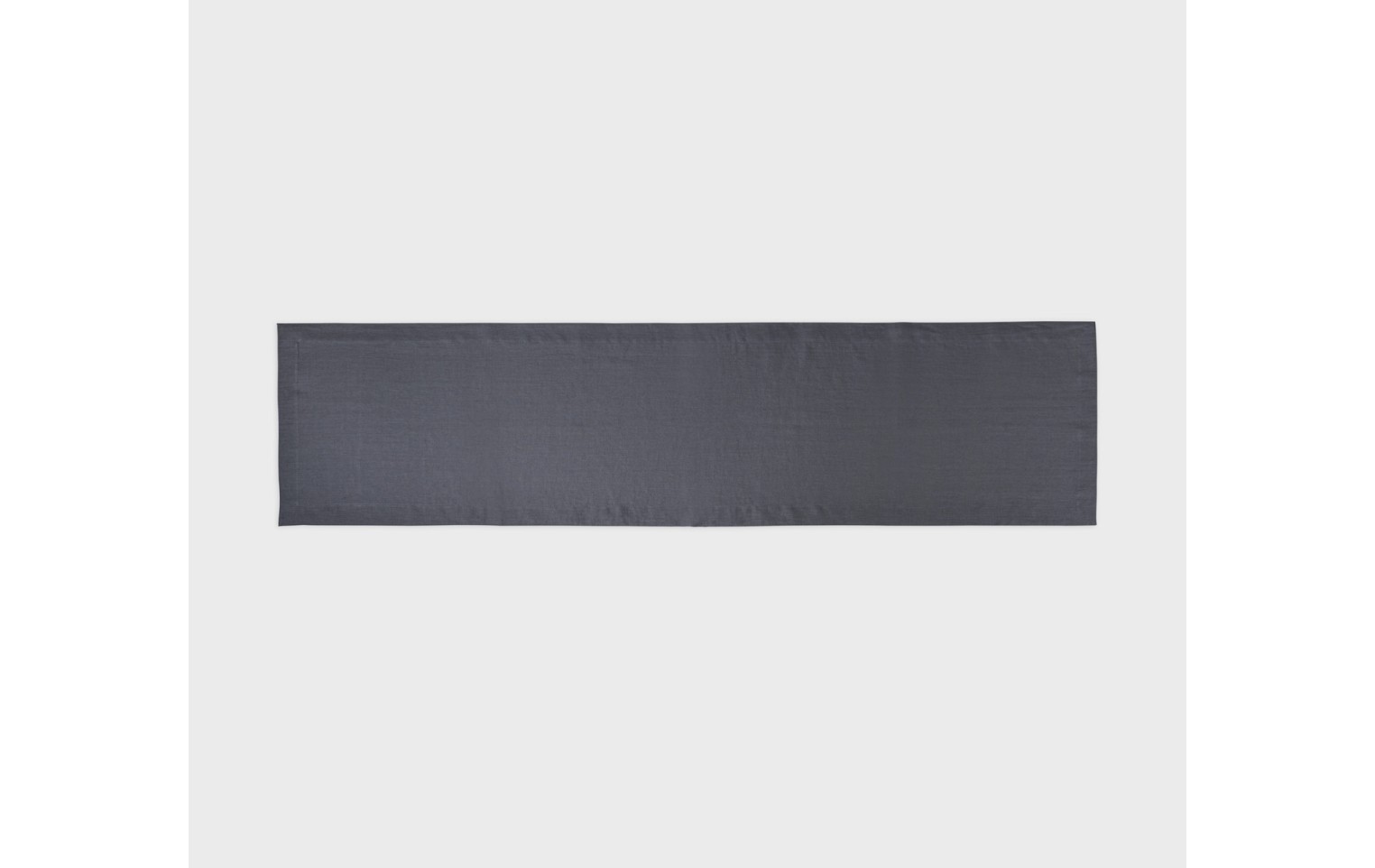 Lniany bieżnik PRESTIGE szary 40x160cm