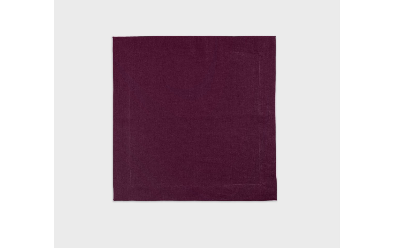 Lniane serwety 2 szt. PRESTIGE bordowy 40x40cm
