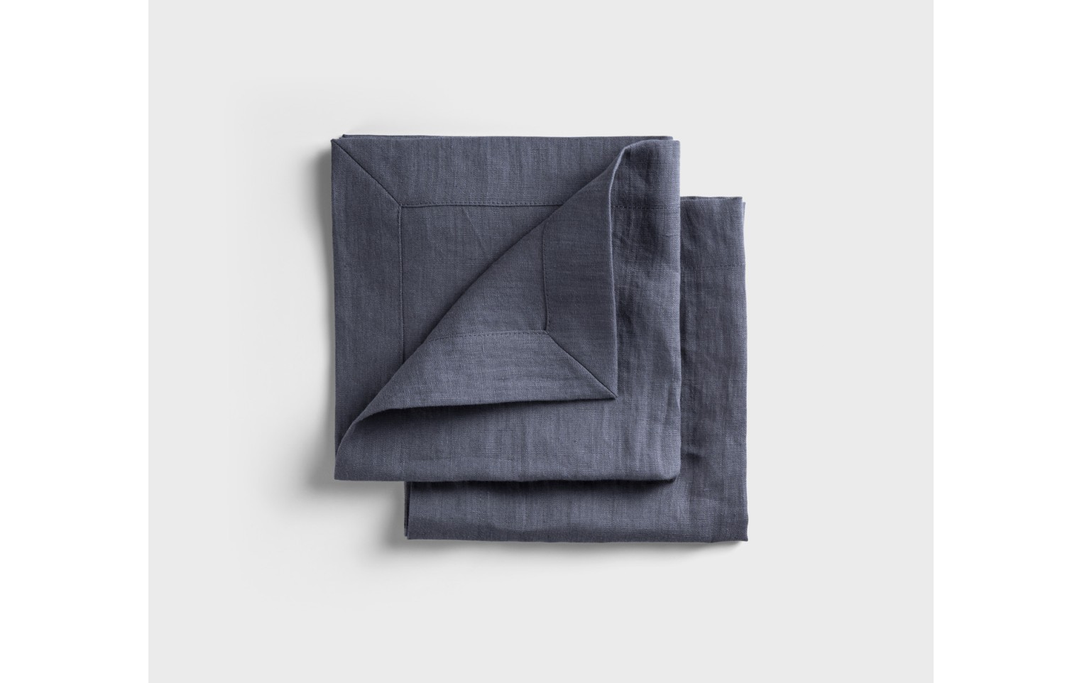 Lniane serwety 2 szt. PRESTIGE szary 40x40cm