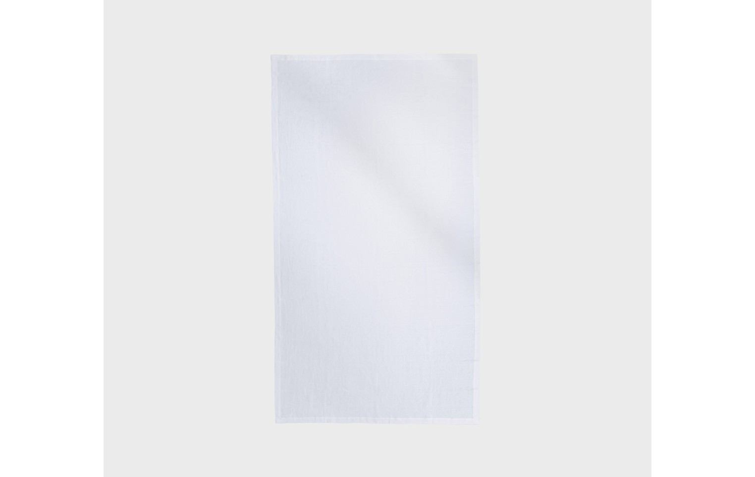 Lniany obrus PRESTIGE biały 138x250cm