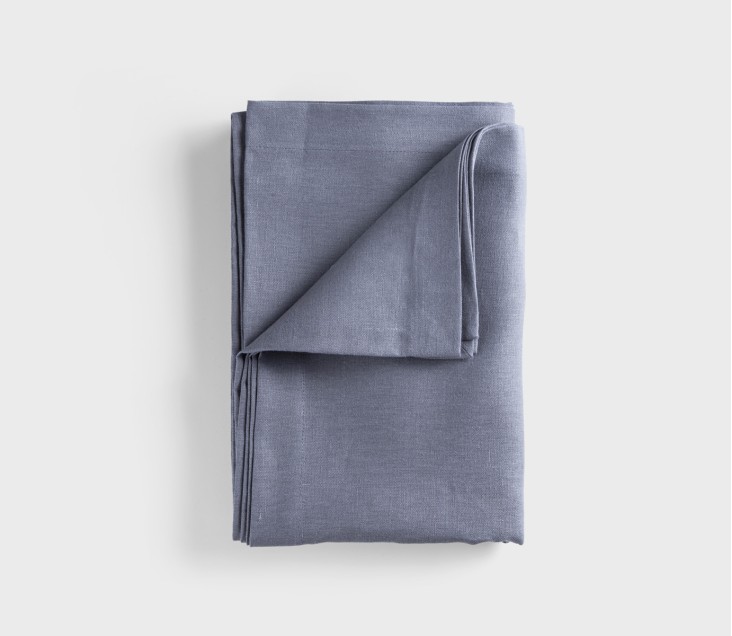 Lniany obrus PRESTIGE szary 138x170cm