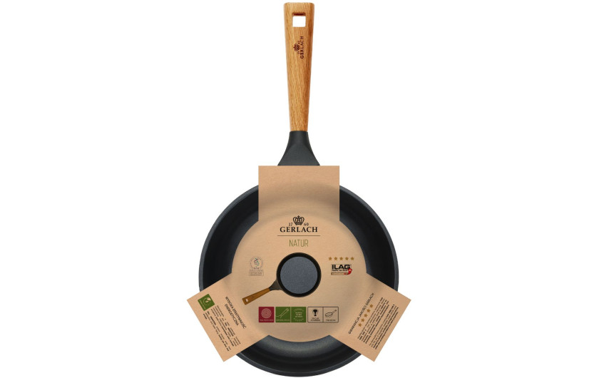 OUTLET Patelnia NATUR 20 cm z powłoką ceramiczną