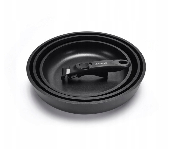Zestaw patelni GERLACH 20/24/28cm SMART