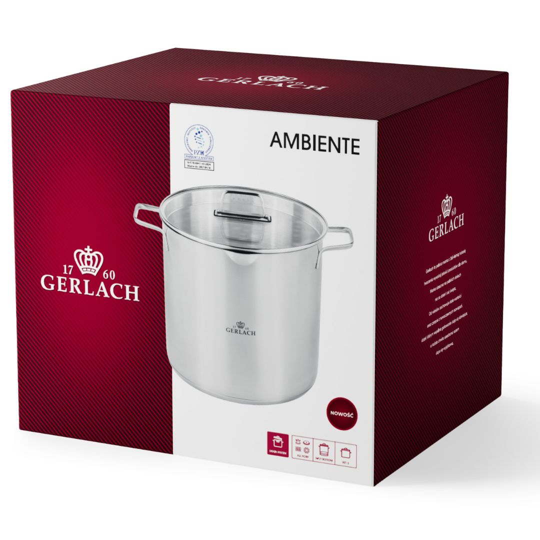 Garnek AMBIENTE 15 l do zadań specjalnych