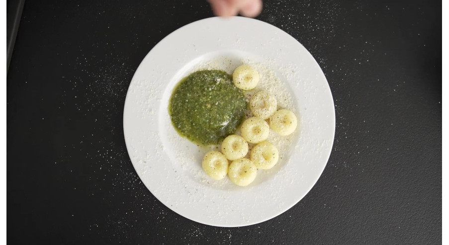 Przepis na kluski śląskie z pesto zero waste